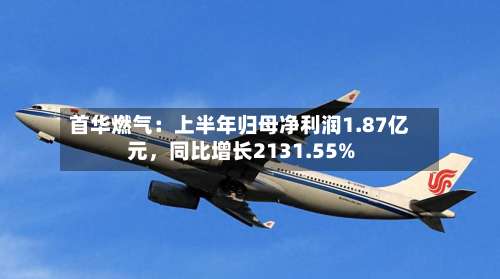 首华燃气：上半年归母净利润1.87亿元，同比增长2131.55%-第2张图片