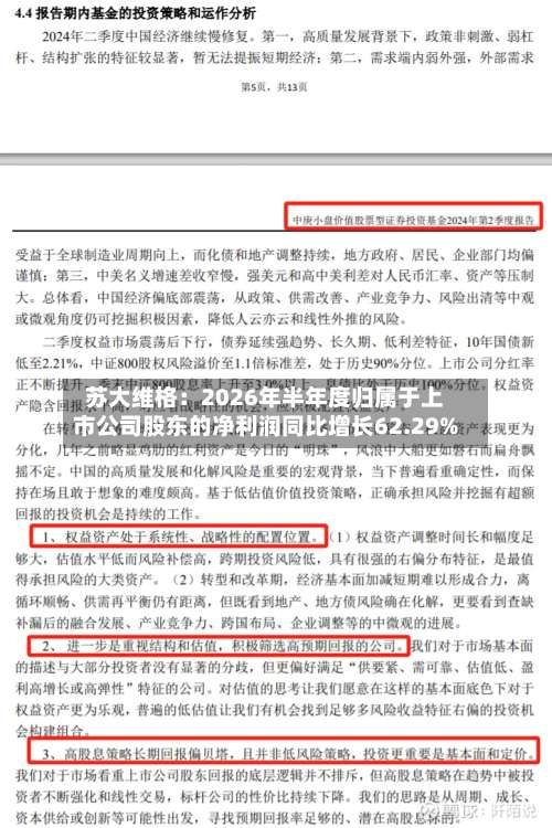 苏大维格:2026年半年度归属于上市公司股东的净利润同比增长62.29%-第1张图片