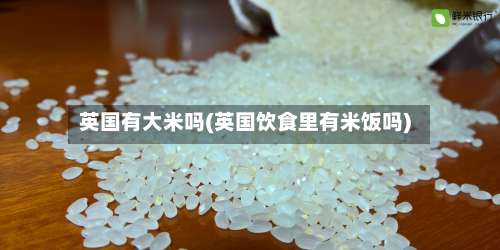 英国有大米吗(英国饮食里有米饭吗)-第2张图片