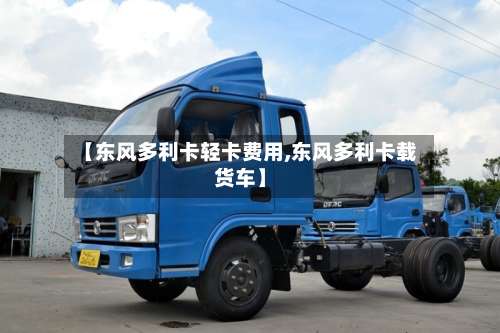 【东风多利卡轻卡费用,东风多利卡载货车】-第3张图片