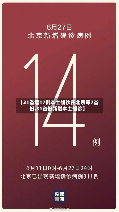 【31省增17例本土确诊在北京等7省份,31省份新增本土确诊】