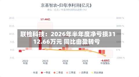 联检科技：2026年半年度净亏损3112.66万元 同比由盈转亏-第2张图片