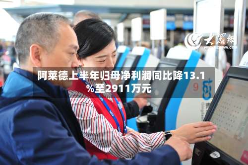 阿莱德上半年归母净利润同比降13.1%至2911万元-第2张图片