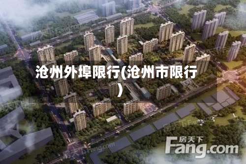 沧州外埠限行(沧州市限行)-第2张图片