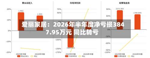 爱丽家居:2026年半年度净亏损3847.95万元 同比转亏-第2张图片