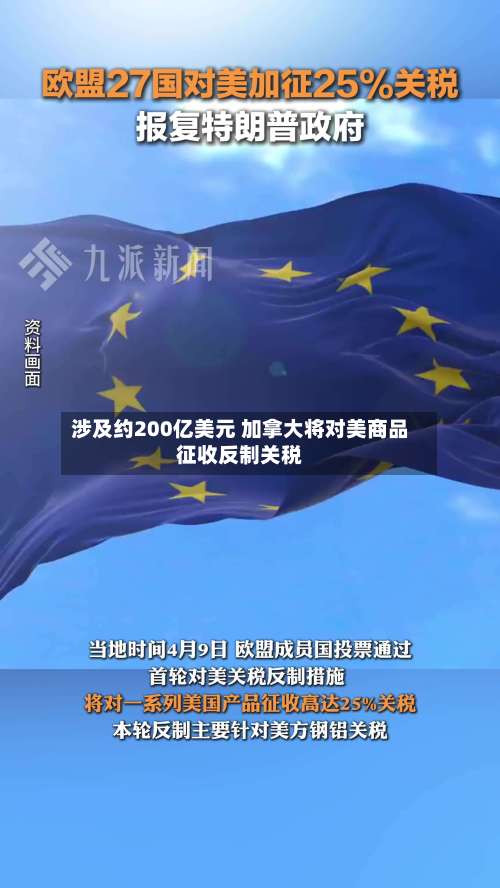 涉及约200亿美元 加拿大将对美商品征收反制关税-第2张图片