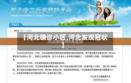 【河北确诊小区,河北发现冠状】-第3张图片