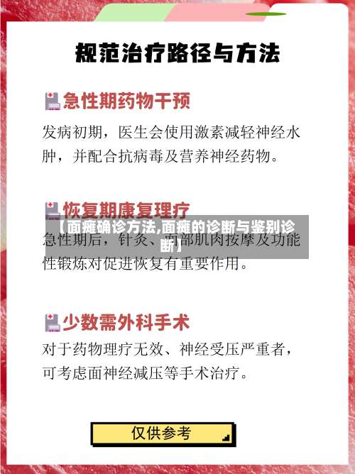 【面瘫确诊方法,面瘫的诊断与鉴别诊断】