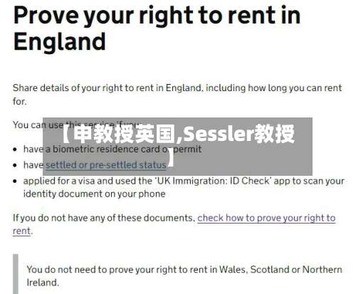 【申教授英国,Sessler教授】-第2张图片