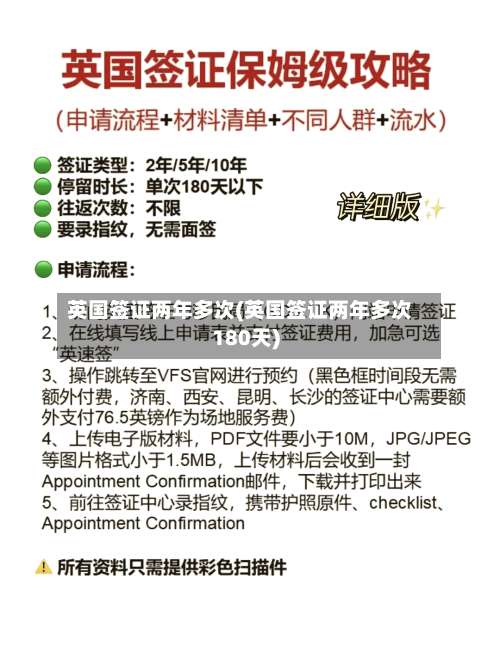 英国签证两年多次(英国签证两年多次180天)