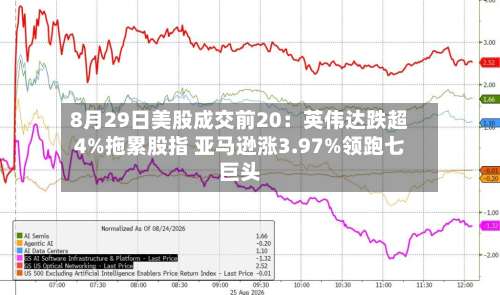 8月29日美股成交前20：英伟达跌超4%拖累股指 亚马逊涨3.97%领跑七巨头-第2张图片