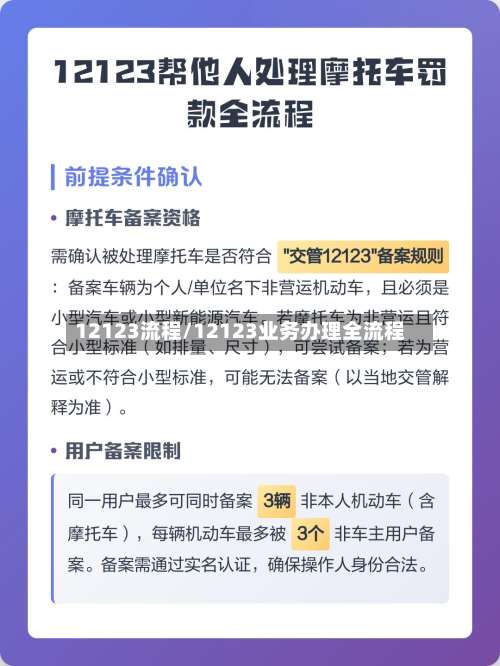 12123流程/12123业务办理全流程-第3张图片