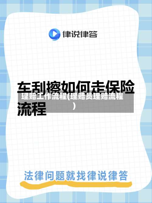 理赔工作流程(理赔员理赔流程)-第2张图片
