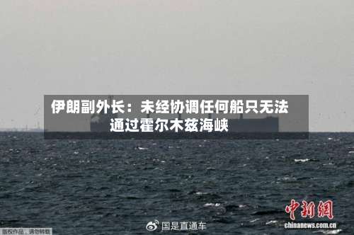伊朗副外长:未经协调任何船只无法通过霍尔木兹海峡-第2张图片