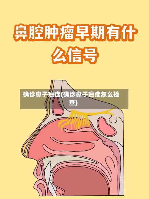 确诊鼻子癌症(确诊鼻子癌症怎么检查)