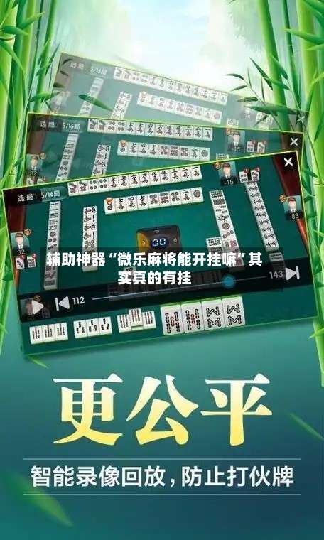 辅助神器“微乐麻将能开挂嘛”其实真的有挂-第2张图片