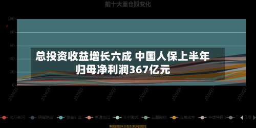 总投资收益增长六成 中国人保上半年归母净利润367亿元-第1张图片