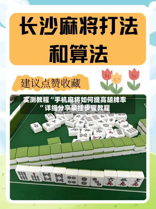 实测教程“手机麻将如何提高胡牌率”详细分享装挂步骤教程-第3张图片