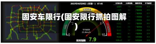 固安车限行(固安限行抓拍图解)-第2张图片