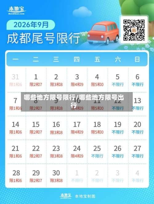 哪些地方限号限行/哪些地方限号出行-第2张图片