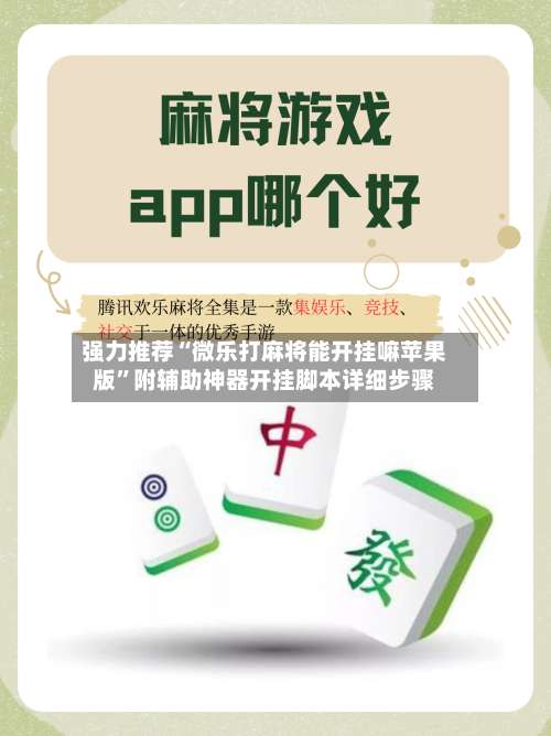 强力推荐“微乐打麻将能开挂嘛苹果版”附辅助神器开挂脚本详细步骤-第3张图片
