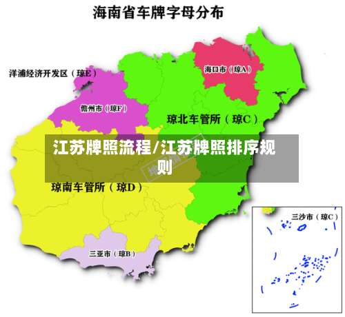 江苏牌照流程/江苏牌照排序规则
