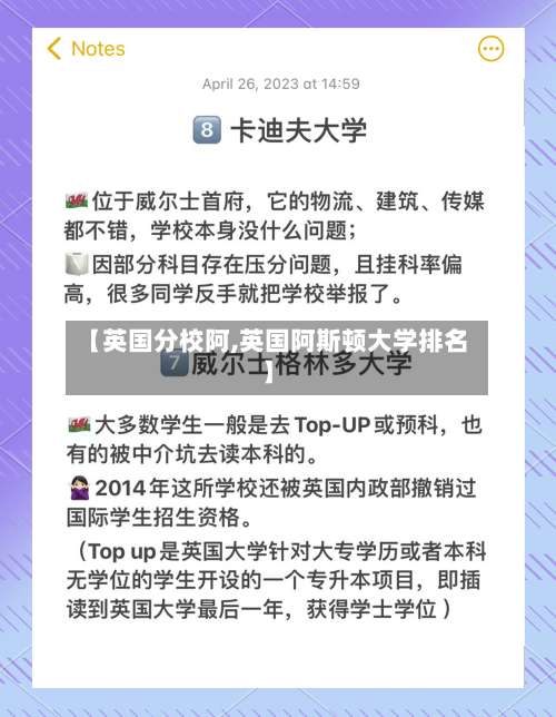 【英国分校阿,英国阿斯顿大学排名】-第2张图片